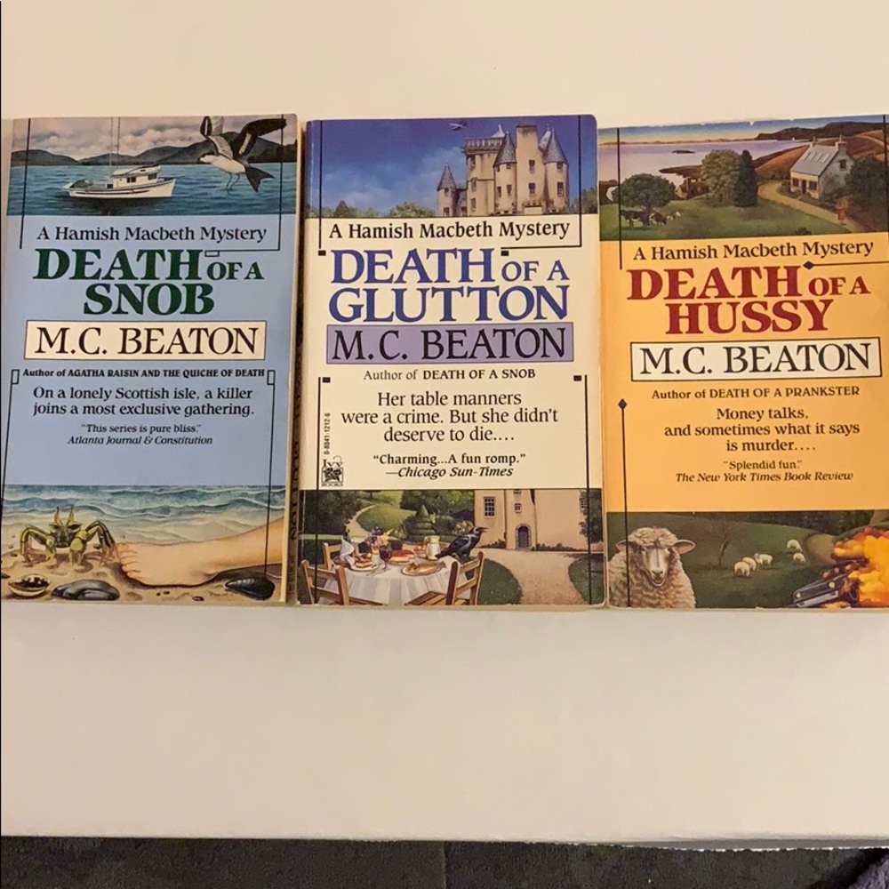 SALE!! Hamish Macbeth Mystery set of 3 MC Beaton